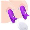 Hiksee Pinze Capezzoli Vibratoreper Donna Clotoride Vibratore con Telecomando Wireless, Stimolatore Clitoride Femminile, Vibratoriper Donne Sexytoysys Coppia,Sex Toys Sessuali per Coppie Giochi Erotici Donna