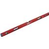 SOLA LSB48 Big Red Alluminio Box Beam Livello con 3 60% Ingrandito Fiale, 48 Pollici, Non Magnetico