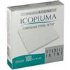 DESA PHARMA Garza Compressa In Tessuto Non Tessuto Icopiuma Adesiva 10x10 Cm 100 Pezzi