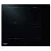 Hotpoint Ariston HTX6014DNF Piano Cottura da Incasso Induzione 60 cm 4 Zone FlexiZone con HeatControl MyMenu Vetro temperato Nero