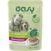 Oasy Straccetti in Salsa Mature e Senior con Tacchino e Piselli 100gr;