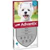 Advantix Spot on 6 fialette Antiparassitario per cani oltre 4 kg fino a 10 kg