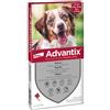Advantix Spot on 6 fialette Antiparassitario per cani oltre 10 kg fino a 25 kg