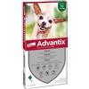 Advantix Spot on 6 fialette Antiparassitario per cani fino 4 kg di peso