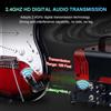2 pezzi trasmettitori di chitarra wireless per mixer audio microfono