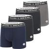 Serge Blanco Calzamaglia da Uomo in Cotone, Ultra Morbida, Set da 4, Olcla/G, XL