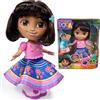 Dora l'Esploratrice, Bambola Balla con Me, Bambola Interattiva che Balla con 2 Gonne, Frasi Bilingue e Musica, Giocattoli per Bambine, 3+ Anni