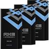 AXE 3 x Axe Aftershave Marine Fresh Aqua je 100ml for men Rasierwasser für den Mann