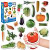 magdum Magneti da Frigorifero per Bambini - Realistiche Magneti Verdure per Neonati (25 PCS) - Educative Montessori Giocattolo - Set Magnetico per Imparare a Casa e in Classe - Regalo per Bambini - Magdum