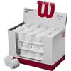 Wilson PRO WRZ4024WH, Confezione da 60 Grip Unisex-Adulto, Bianco, Taglia Unica