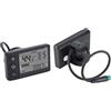 KIMISS Display Bici Elettrica Display ABS Bicicletta Elettrica S866 Display LCD Meter 24V 36V 48V Pannello di Controllo con Spina Impermeabile