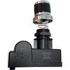 METER STAR Accensione elettronica a 2 uscite, interruttore tattile cromato per Char-Broil, Kenmore Sears, Brinkmann, Broil-Mate, Broilmaster, Blackstone, batteria AA