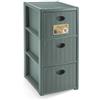 Stefanplast Cassettiera Elegance Slim Recycled 3 cassetti 30x40x60h di Stefanplast