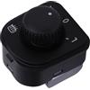 Akozon Interruttore di Controllo dello Specchio Manopola il Driver Laterale Vista Posteriore Interruttore di Controllo della Regolazione per MK5 MK6 B6 3C, Materiale ABS Premium