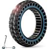 BANGTING 1PCS 60/70-6.5 Pneumatici per Monopattino Elettrico Ruote, 10x2.50-6.5 Gomme Piene, 10x2.5 Pollici Pneumatico per Segway Ninebot Max G2/G30/G30D/G30E/G30E/G30LP/G30D II/G30 Max (Blu)