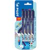 Pilot FriXion 702537007 - Confezione da 4 pezzi, colore: Nero/Blu/Rosso/Verde