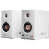 Edifier Altoparlante da studio attivo MR5 | Hi-Res 3 vie Monitor 110 Watt + Tri-Amped Crossover | XLR, TRS, RCA + AUX | LDAC Wireless 24 bit/96 kHz | App ConneX | EQ + regolatore frontale | Bianco