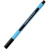 Schneider Penna a sfera Schneider Writing Instruments Slider Edge, modello con cappuccio, XB, nera, colore fusto ciano-nero, 1 pezzo