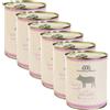 DRCLAUDERS BARF Kit Risparmio 6x800G Dr.Clauder's B.A.R.F. Dog Lattina MAIALE PATATE E ZUCCHINE