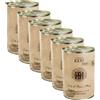 DRCLAUDERS BARF Kit Risparmio 6x400G Dr.Clauder's B.A.R.F. Dog Lattina PESCE E MANZO