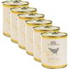 DRCLAUDERS BARF Kit Risparmio 6x800G Dr.Clauder's B.A.R.F. Dog Lattina POLLO PATATE DOLCE E ASPARAGI
