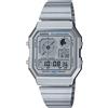 Casio Orologio Casio in Acciaio Vintage Edgy Multifunzione A130WE-7AEF Argento