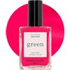 Manucurist - Green Smalto Unghie Neon Pink - Rosa Neon - Smalto classico 9-Free - Smalto per Unghie Vegano e di Origine Biologica (80%) - Manicure Professionale - 15ml