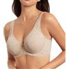 Selene, Reggiseno Donna Fascia Alta Comfort, con Ferretto Senza Imbottitura, in Comodo Tessuto, Collezione Teresa, Colore Nero, Taglia 3C