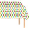 POPOYU Tovaglia pasquale, 137 x 274 cm, tovaglia di plastica per feste di Pasqua, decorazioni per la tavola, uova di Pasqua, per bambini e adulti, decorazione per la casa