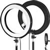 NEEWER Diffusore Ring Light Solo per 12 Luce Anello RH12B RH12C, Softbox di Tessuto Elastico per Luce Video per Illuminazione Morbida e Uniforme, Panno Diffusore Bianco per Streaming Live/Video,NS008