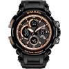 SMAEL Orologio SMAEL TEO - Nero / Oro