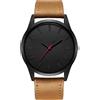 OEM Orologio Frosted - Marrone / Nero