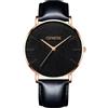 Geneva Orologio Simon - Oro Rosa / Nero