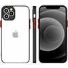 IZMAEL.eu Cover Flessibile in Silicone Milky Case per Apple iPhone 12 Pro Max - Juoda