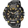 SMAEL Orologi SMAEL ZA-14077 - Nero / Oro