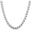 HARAHU Collana da uomo SC-22871 - Argento / 3mm / 50cm