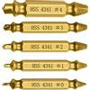 HARAHU Set di estrattori di viti - Oro