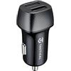 Tactical Caricabatterie Tattico da Campo 2x USB - 12W - Nero