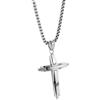 HARAHU Collana SI-34101 Cross - Argento