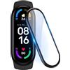 HARAHU Vetro Temperato 3D per Mi Band 8 / M8 - Nero