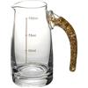 HARAHU Decanter in cristallo con misurino - Oro / Tipo3 / 100ml