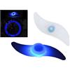 HARAHU Luce per raggi di bicicletta LED - Blu