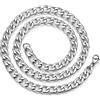 HARAHU Collana DE-34657 - Argento / 60cm / 7mm