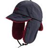 HARAHU Berretto con visiera invernale da uomo TE-37375 - Blu scuro