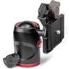 Manfrotto MH494-BH Testa a Sfera in Alluminio Mini, Nero