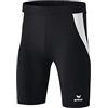 Erima Atletica, Pantaloni Corti Unisex Bambini, Nero/Bianco, 116