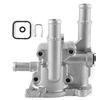 Aramox Alloggiamento termostatico, copertura termostatica, lega di alluminio motore auto coperchio termostatico parti di ricambio 96984103