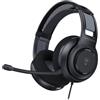 Turtle Beach Atlas 200 Cuffie da gioco USB cablate per PC - driver Nanoclear da 50 mm, audio ad alta fedeltà, Waves 3D Audio, cuscinetti in memory foam