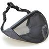 Arquivet Museruola per Cani a museruola Corta - museruola per Cani - museruola Traspirante e Contro morsi - Poliestere - Chiusura con Clip in plastica - Misura M/45 cm