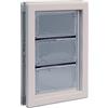 Ideal Pet Products - Guarnizione per porta per animali domestici, con telaio telescopico, misura media, 16,8 x 28,6 cm